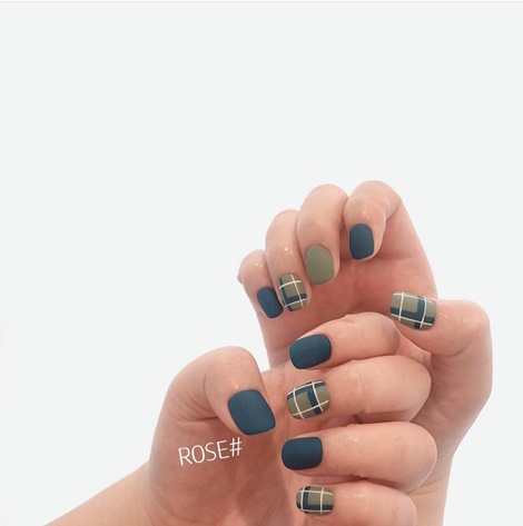 チェックネイル, ネイルシール, Nail Sticker, ネイル, KOARI