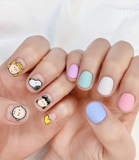 スヌーピー, SNOOPY, ネイルシール, Nail Sticker, ネイル, KOARI