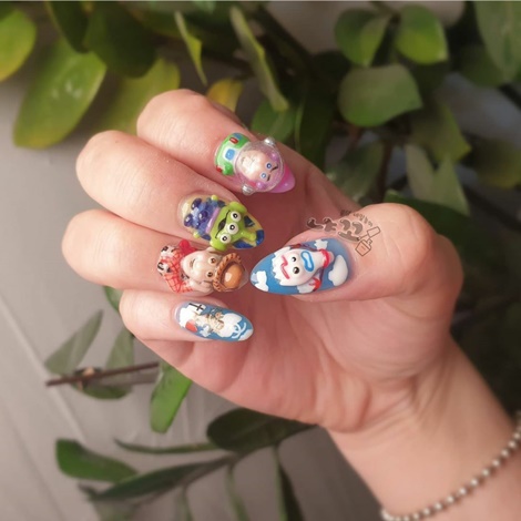 toystory, ネイルシール, Nail Sticker, ネイル, KOARI