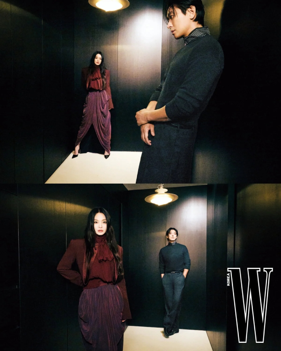 再婚承認を要求します,チュ・ジフン,シン・ミナ,グラビア,W KOREA